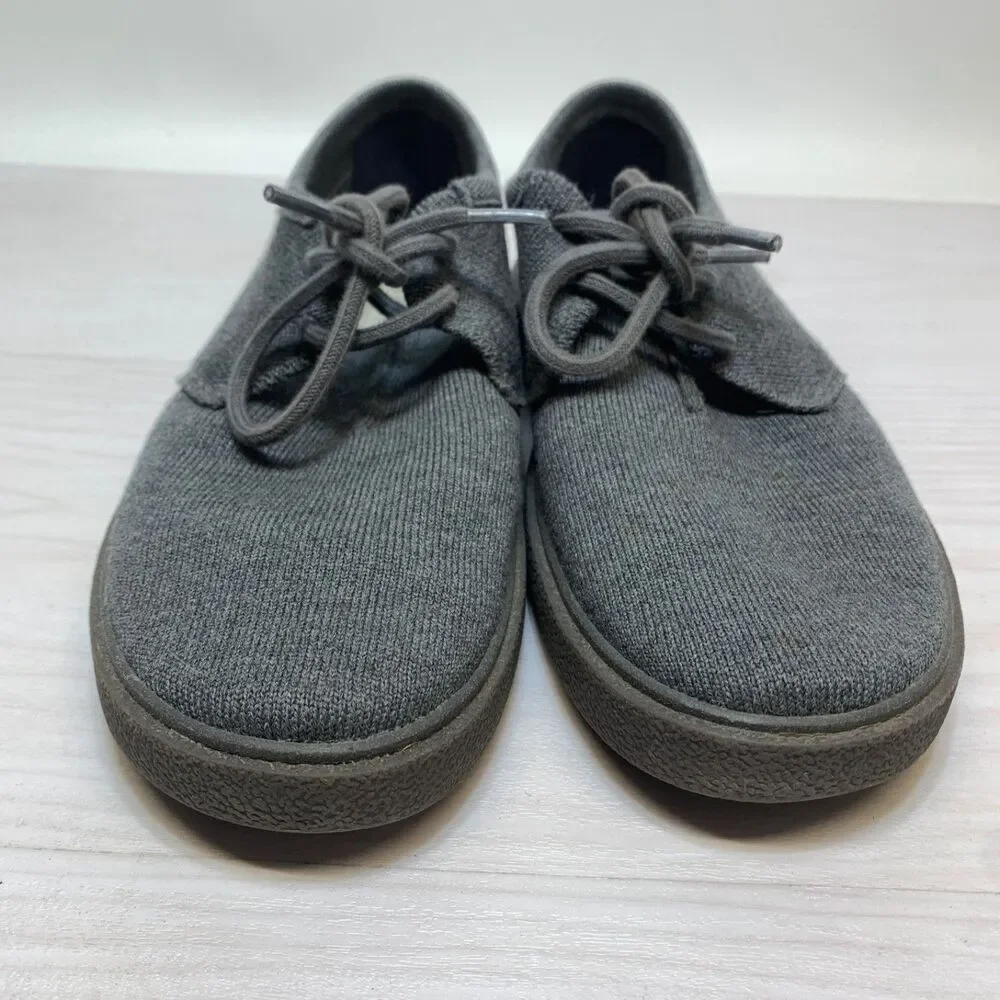 Rothys The Monty Shoes Men's Size 8.5‎ Gray Knit Chukka Sneakers